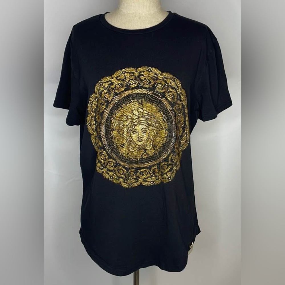 Uomini Studio: Stromboli Black T-Shirt